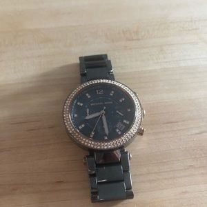 Michael Kors Gunmetal Watch